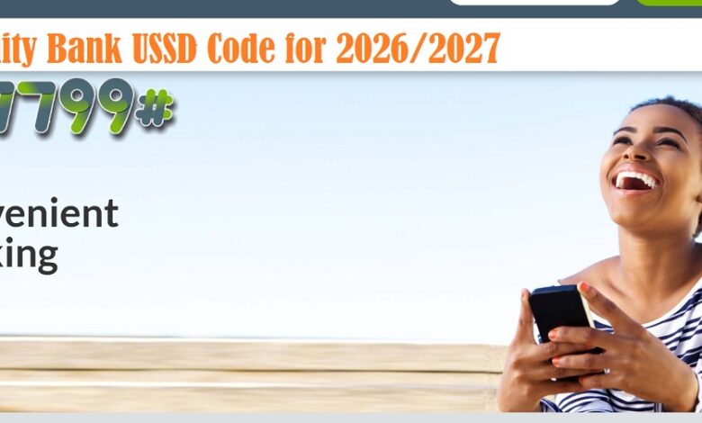 Unity Bank USSD Code for 2026/2027