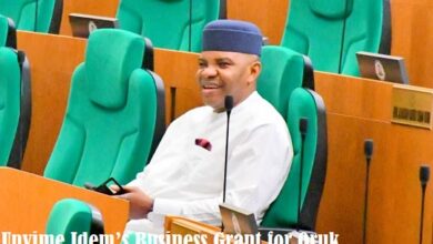 Unyime Idem’s Business Grant for Oruk Anam/Ukanafun Federal Constituency 2026/2027