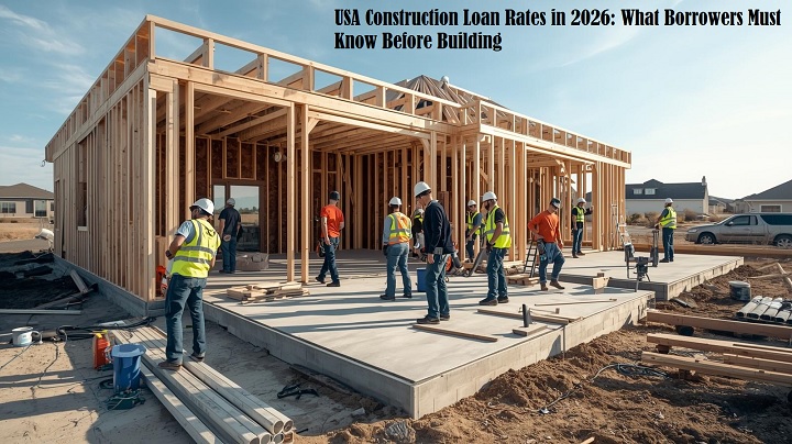 USA Construction Loan Rates in 2026: What Borrowers Must Know Before Building